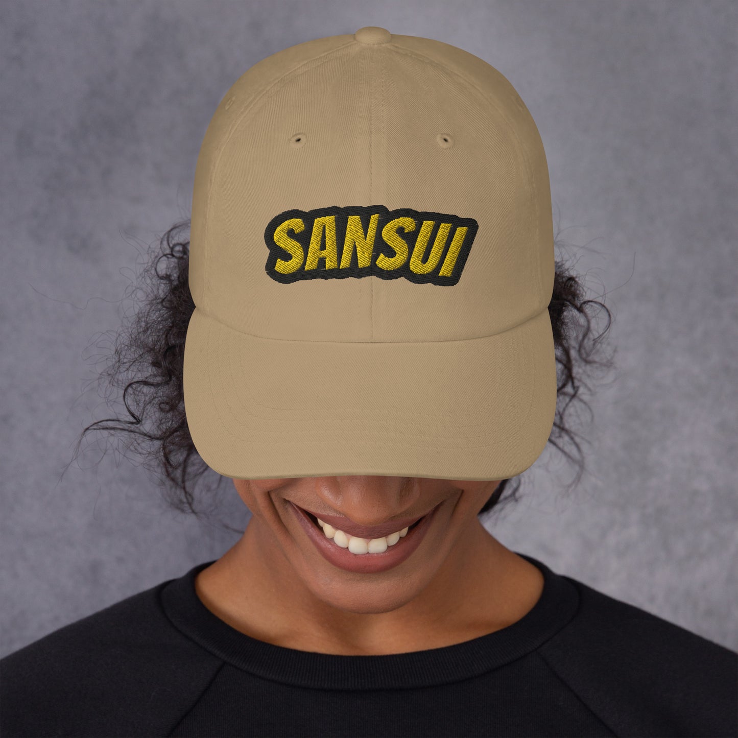 Original Black and Yellow Sansui Dad hat