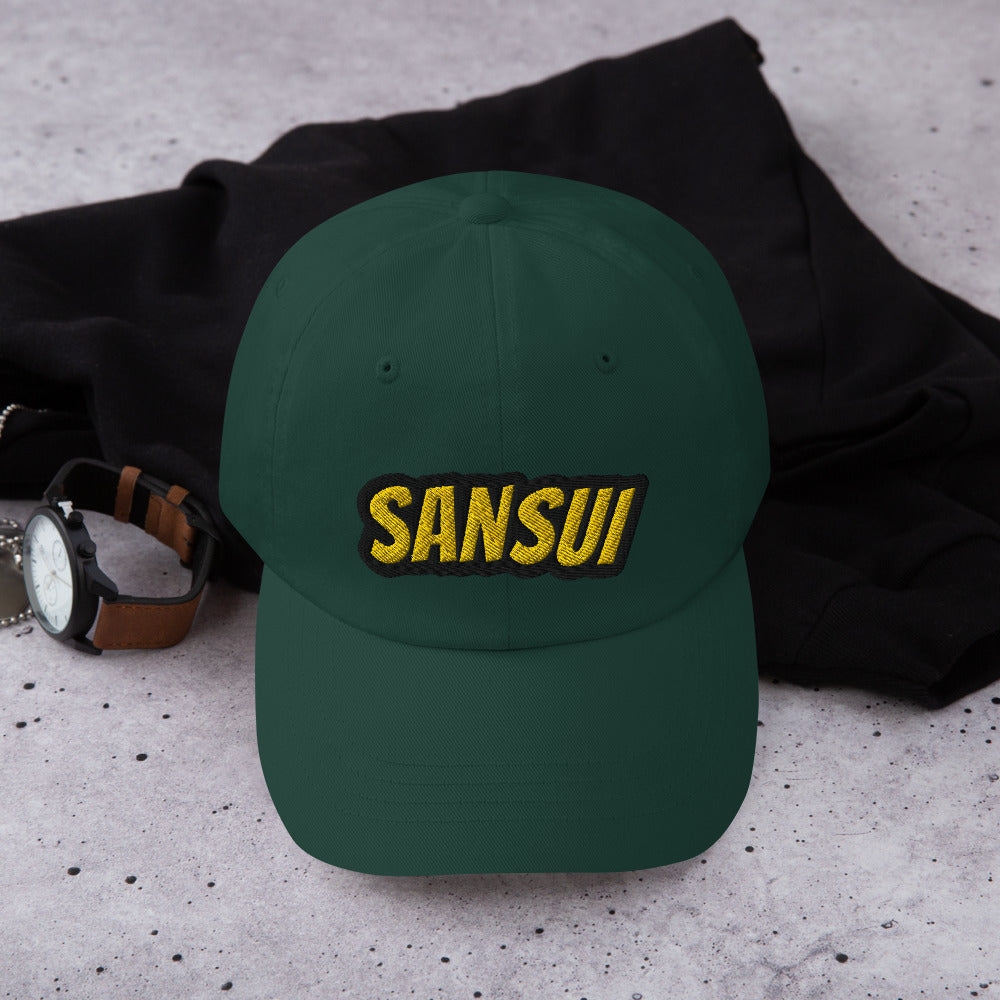 Original Black and Yellow Sansui Dad hat