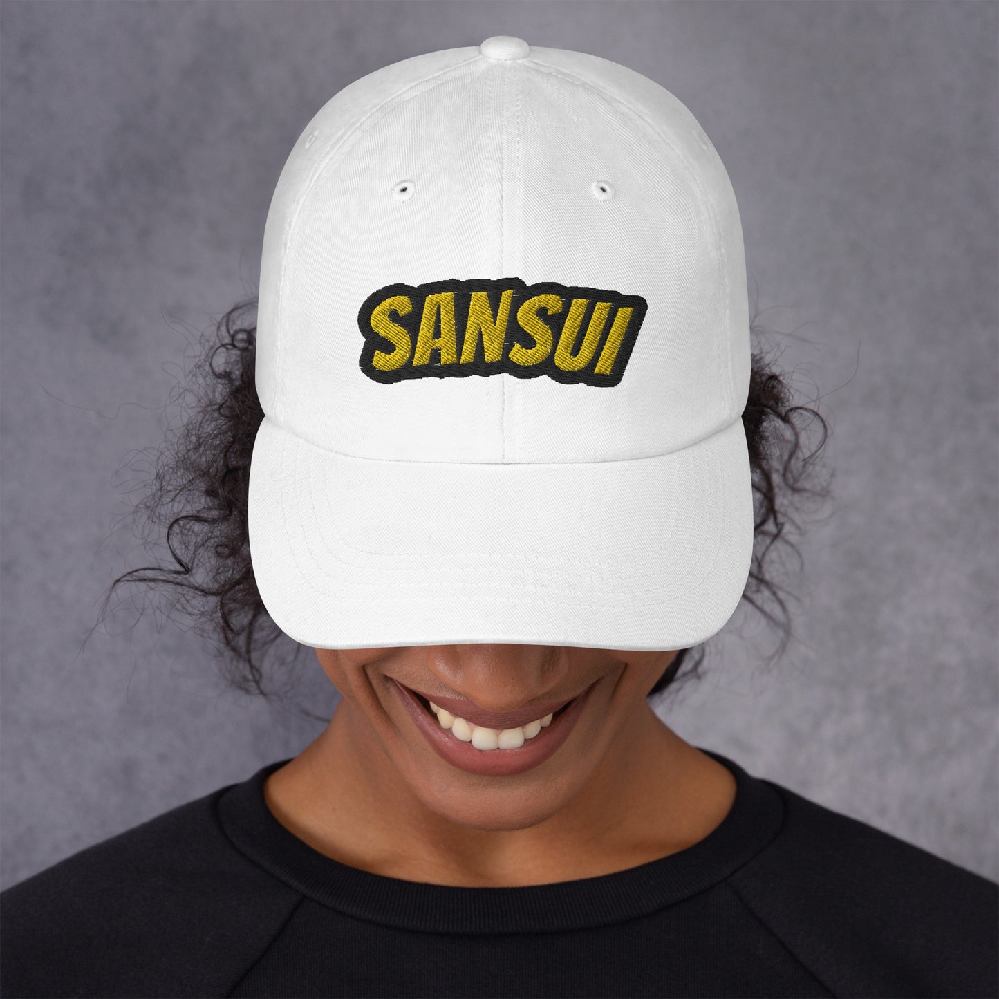 Original Black and Yellow Sansui Dad hat