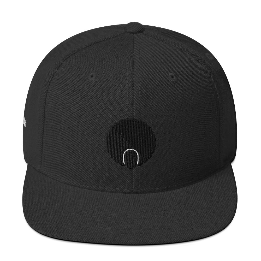 Stylish Afro Logo Snapback Hat