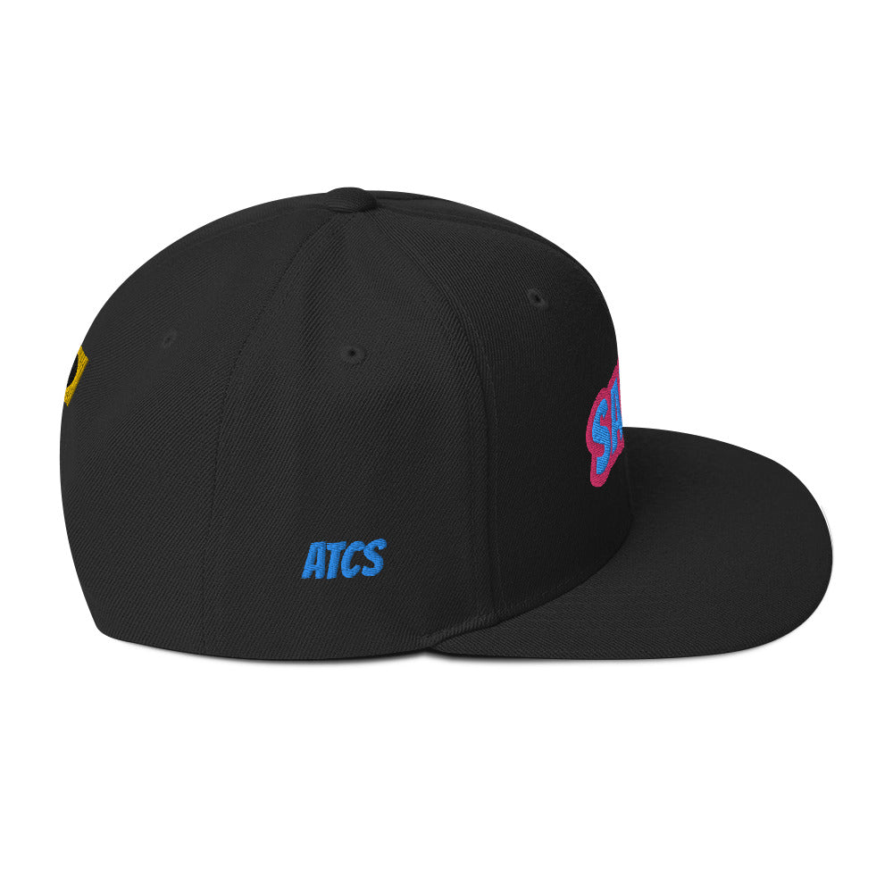 Miami Vice Themed Sansui Snapback Hat
