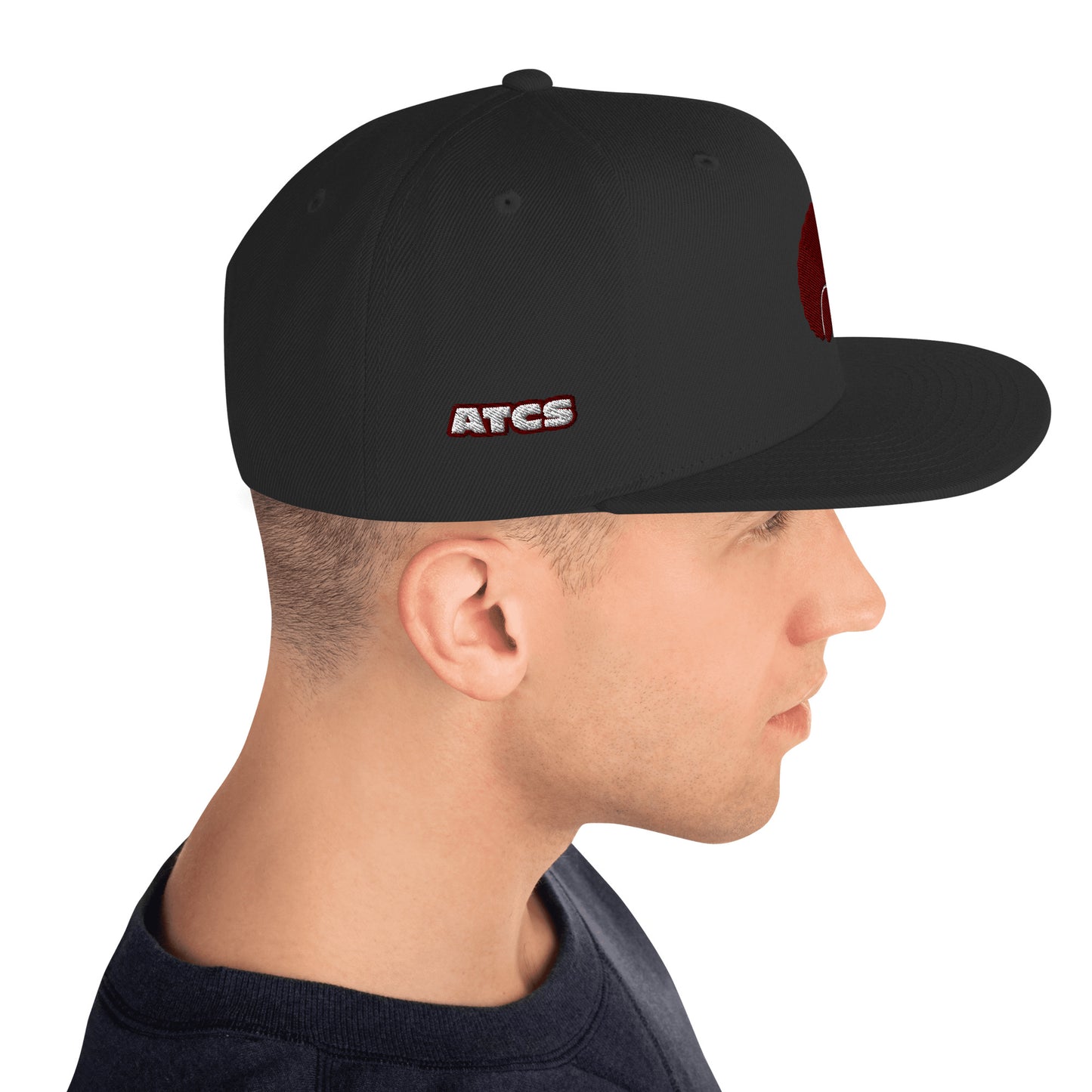 ATCS LOGO Snapback Hat (Maroon)