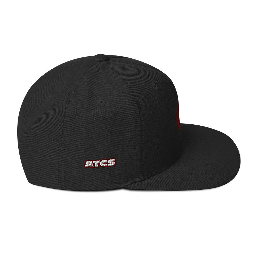 ATCS LOGO Snapback Hat (Maroon)
