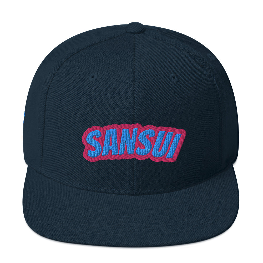 Miami Vice Themed Sansui Snapback Hat