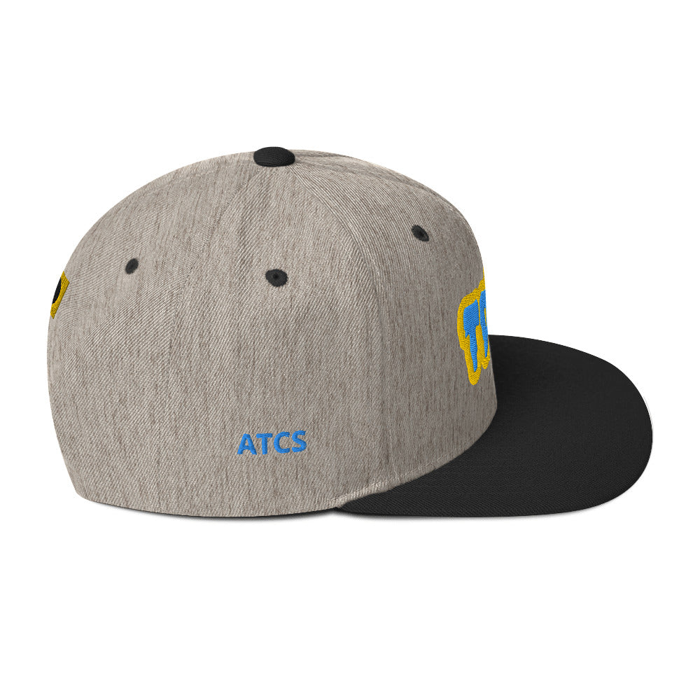 Tribe Blue and Yellow Snapback Hat