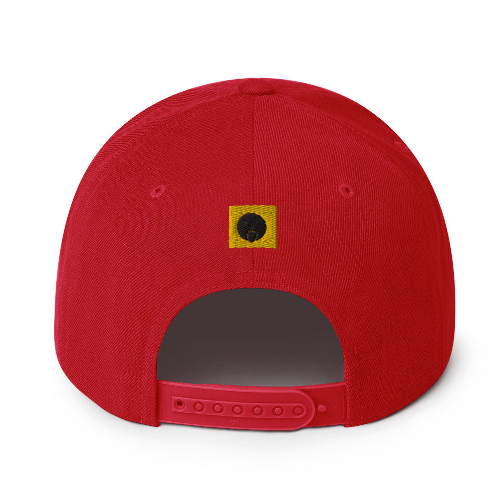 Original Black and Yellow Sansui Snapback Hat
