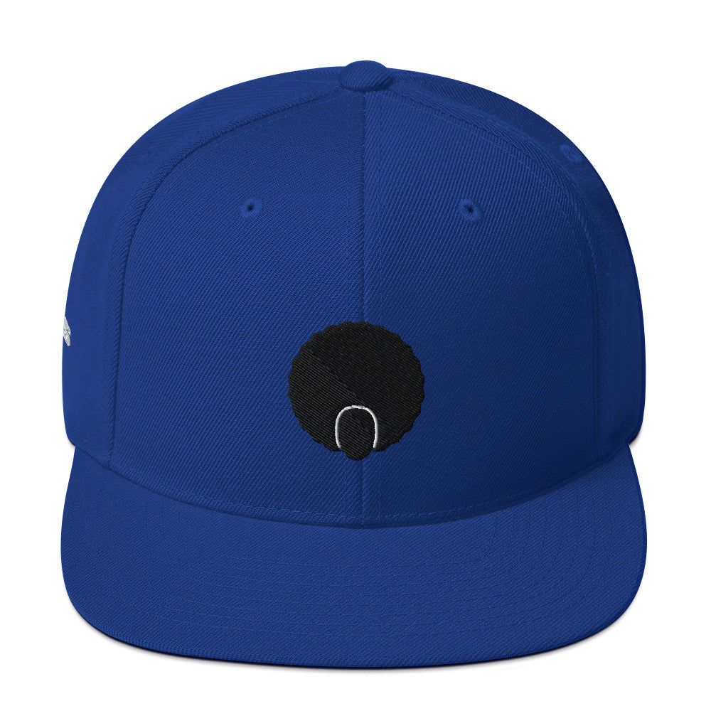 Stylish Afro Logo Snapback Hat