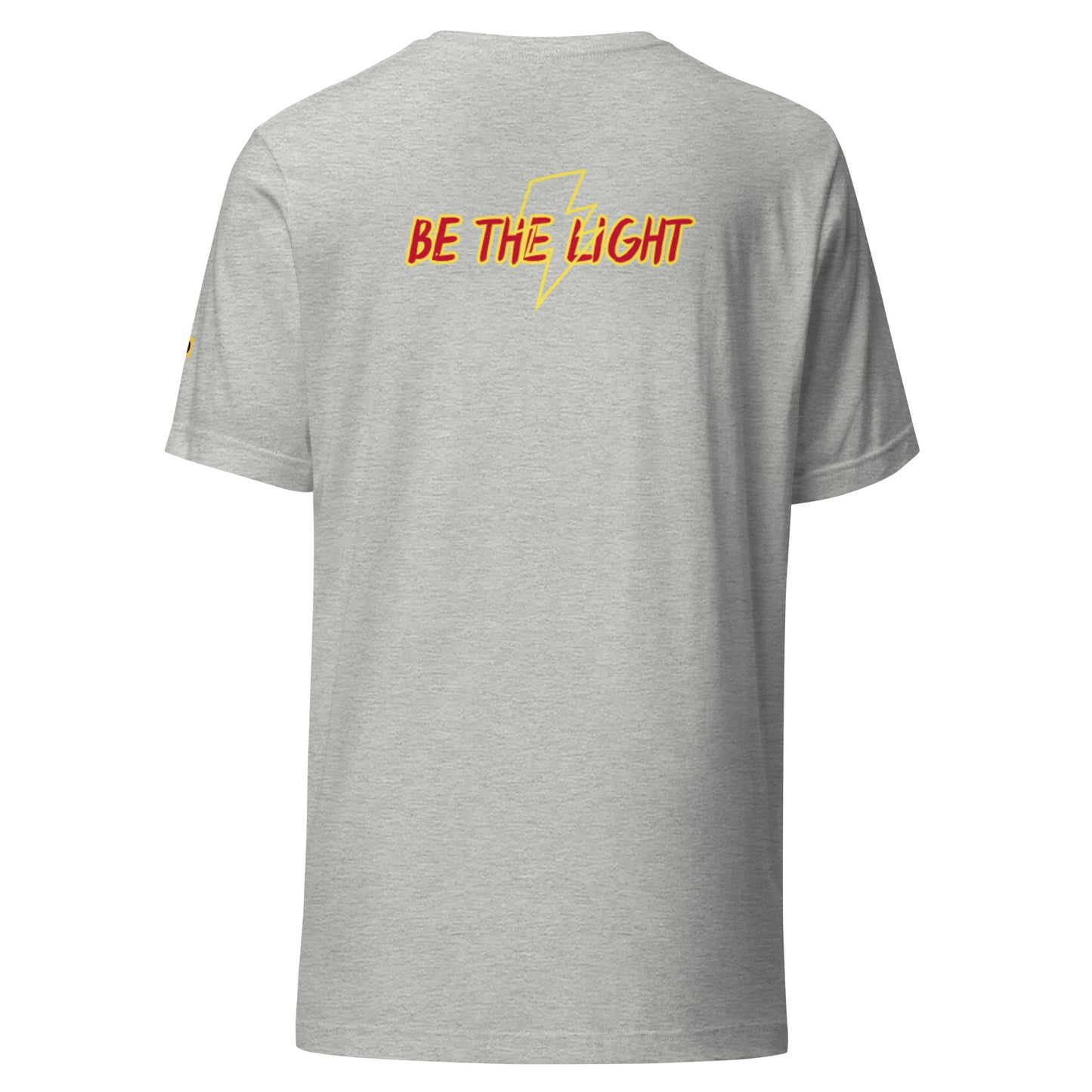 Be The Light Unisex t-shirt Red/Yellow