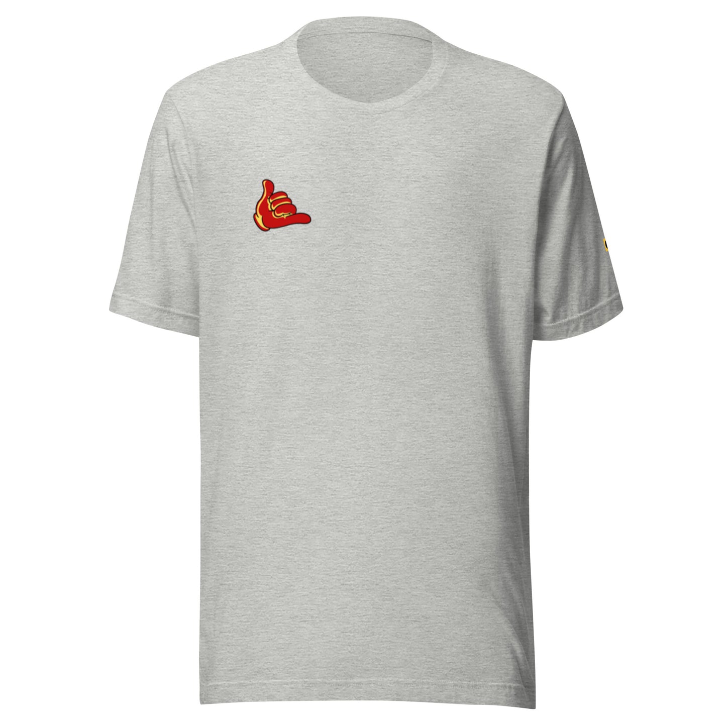 Be The Light Unisex t-shirt Red/Yellow