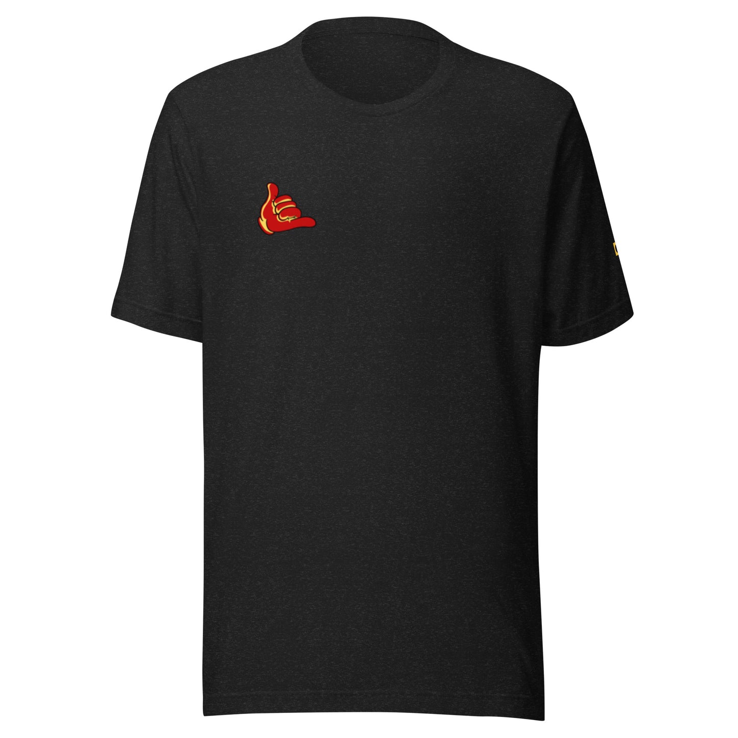 Be The Light Unisex t-shirt Red/Yellow