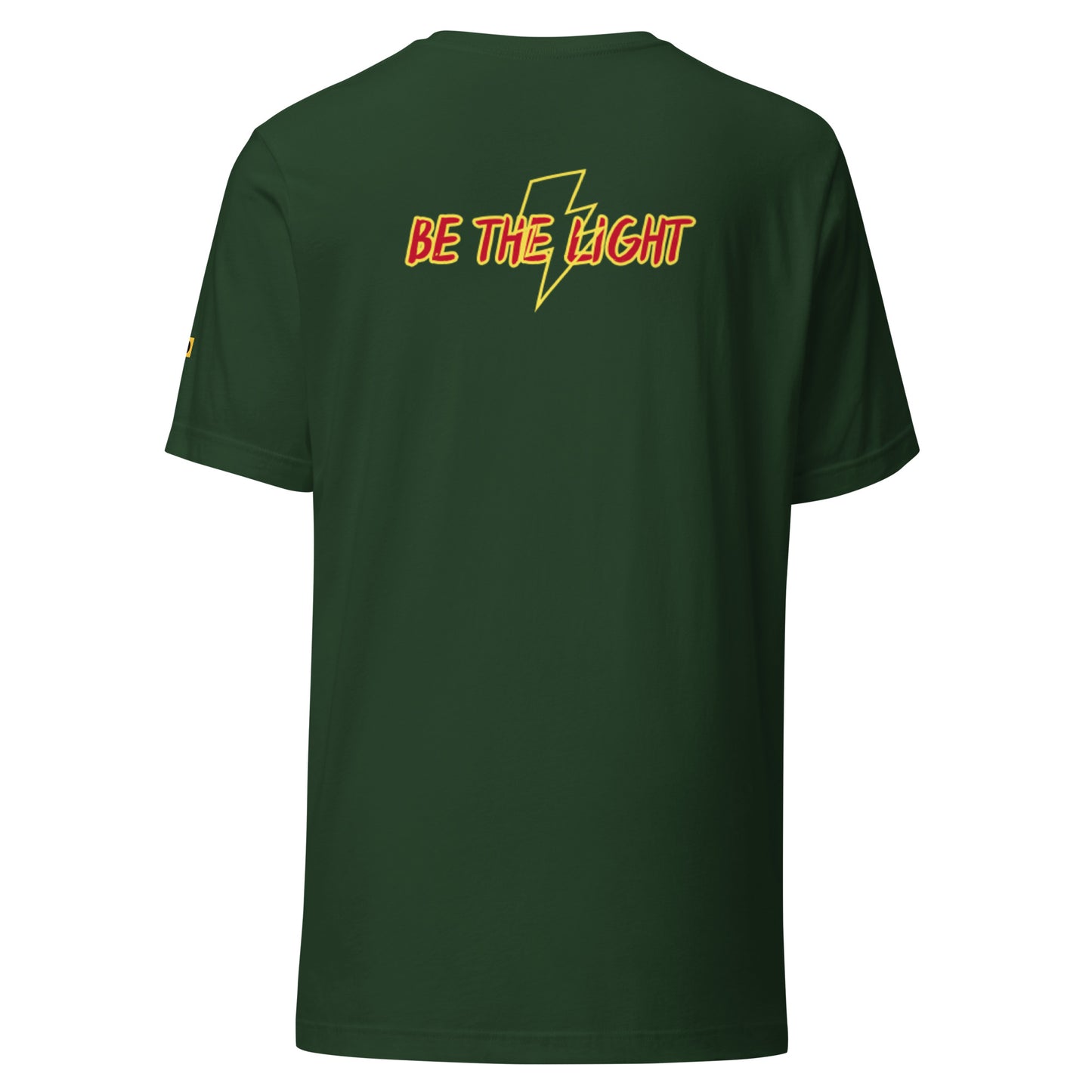 Be The Light Unisex t-shirt Red/Yellow