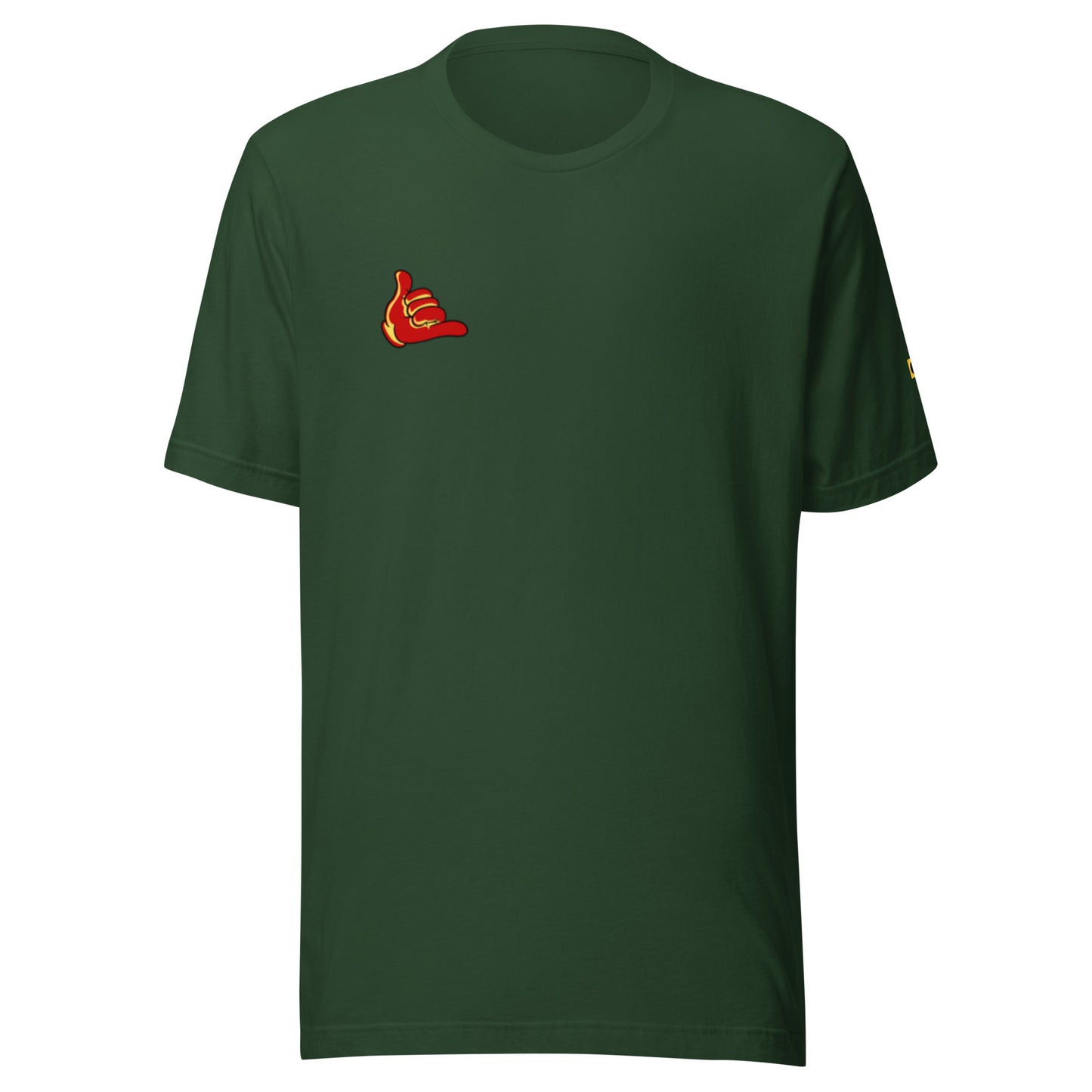 Be The Light Unisex t-shirt Red/Yellow