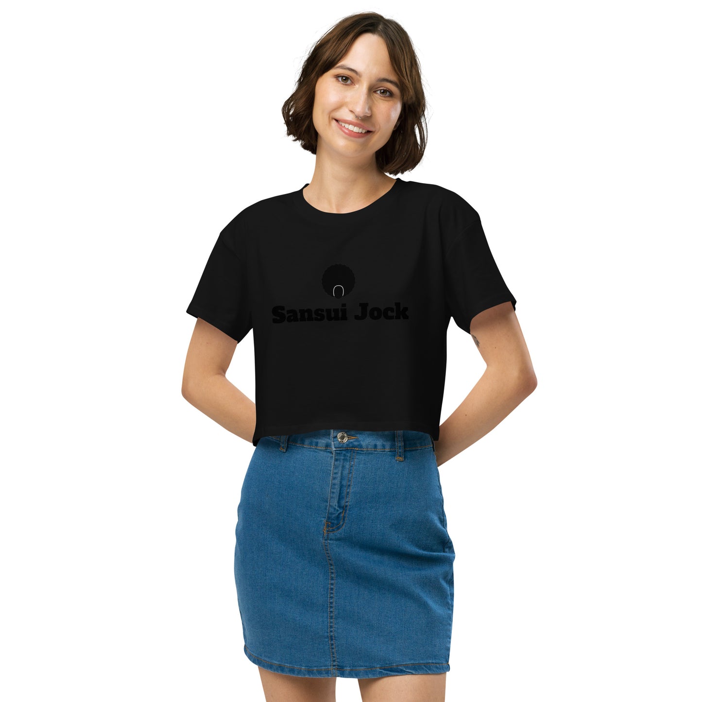 Original Sansui Logo Women’s Crop Top