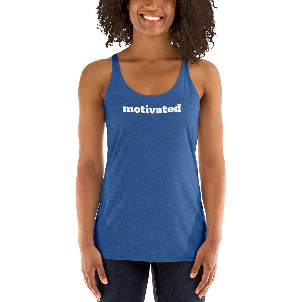 Motivated! Women's Racerback Tank