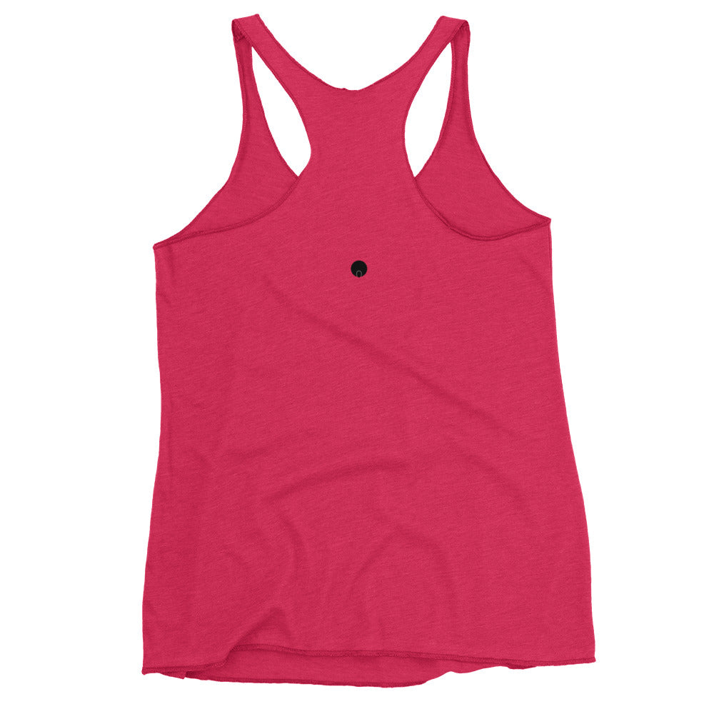 One More! Women's Racerback Tank