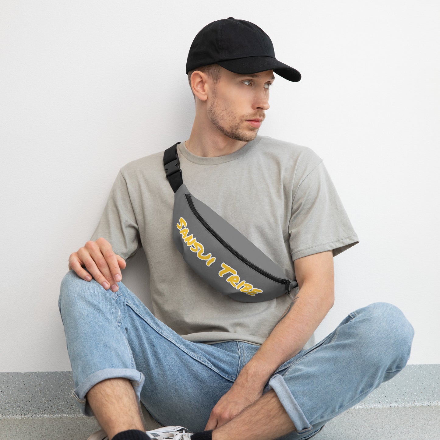 Sansui Tribe Fanny Pack in Grey