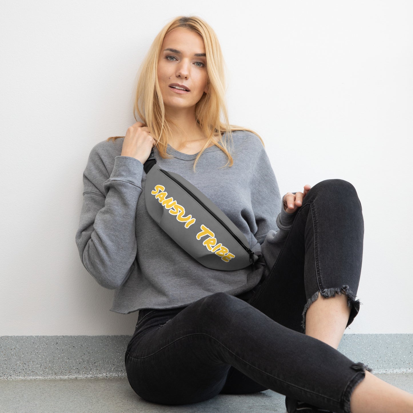 Sansui Tribe Fanny Pack in Grey