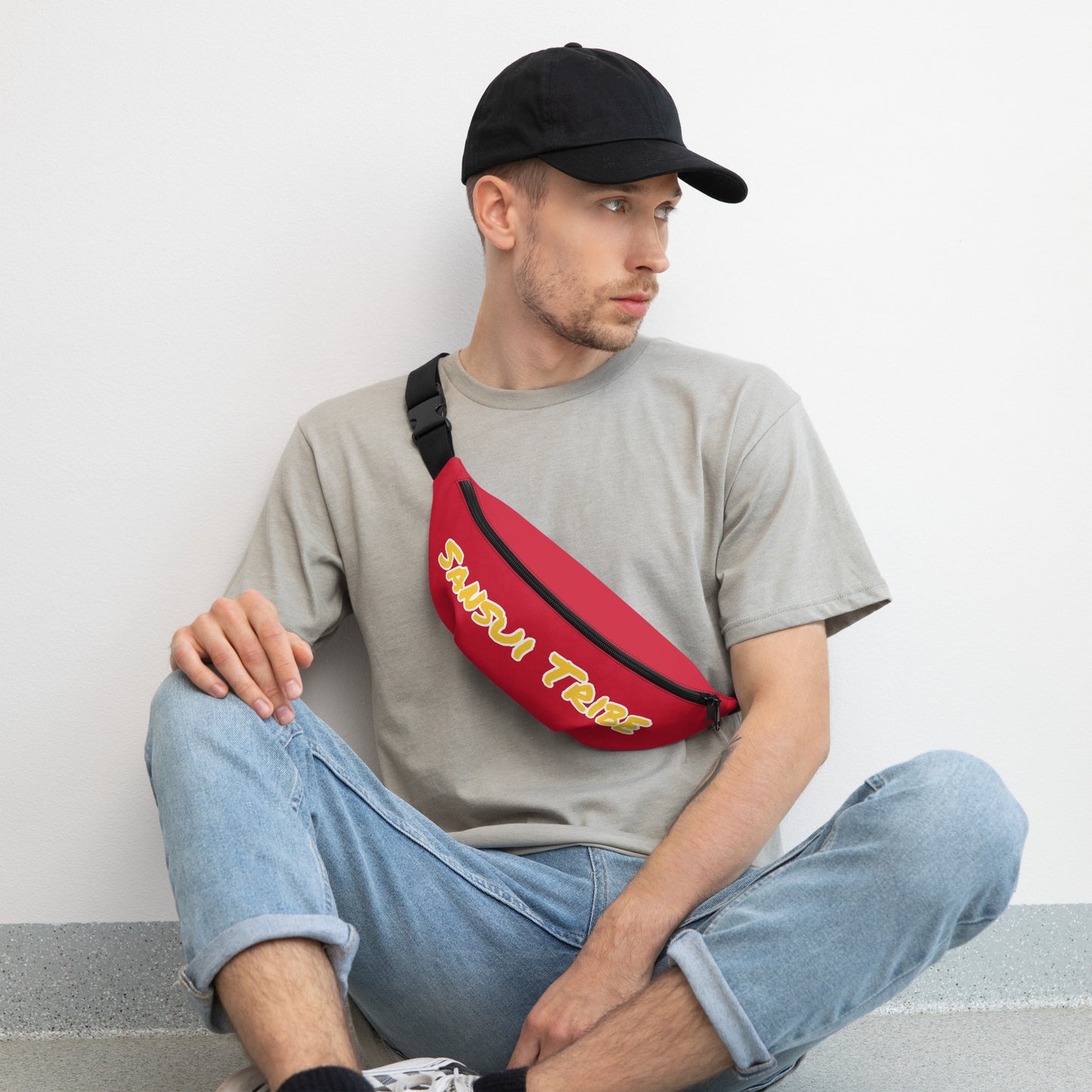 Sansui Fanny Pack in Red