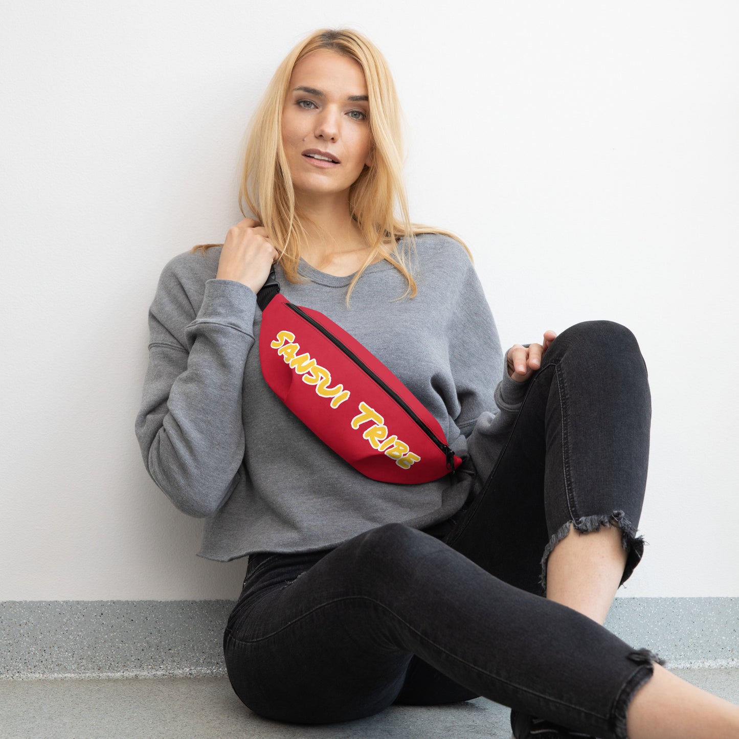 Sansui Fanny Pack in Red