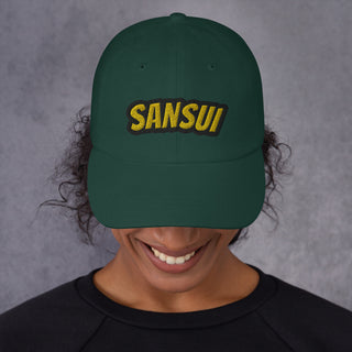 Original Black and Yellow Sansui  Dad hat