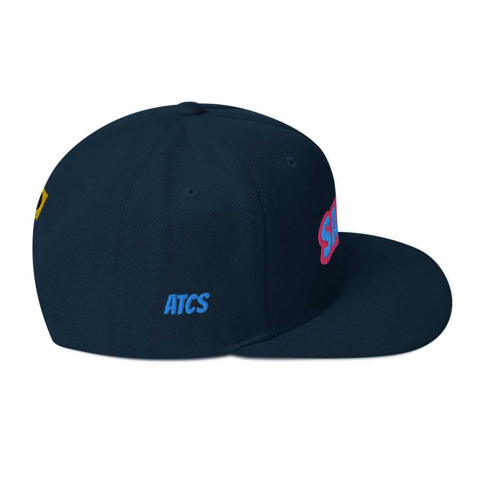 Miami Vice Themed Sansui Snapback Hat