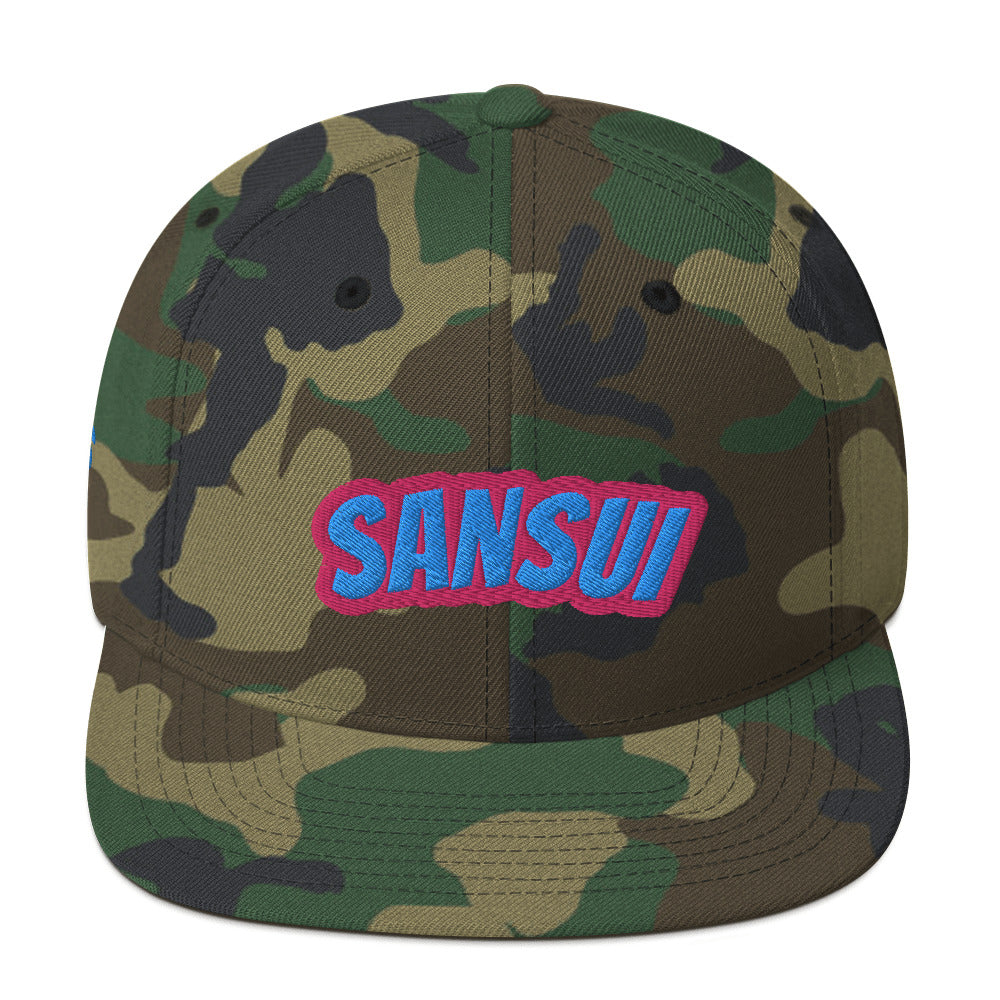 Miami Vice Themed Sansui Snapback Hat