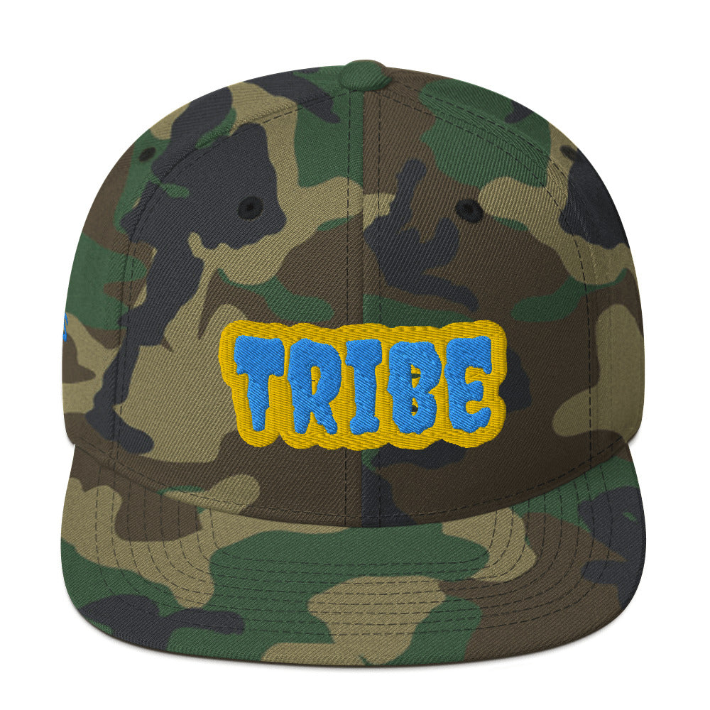Tribe Blue and Yellow Snapback Hat