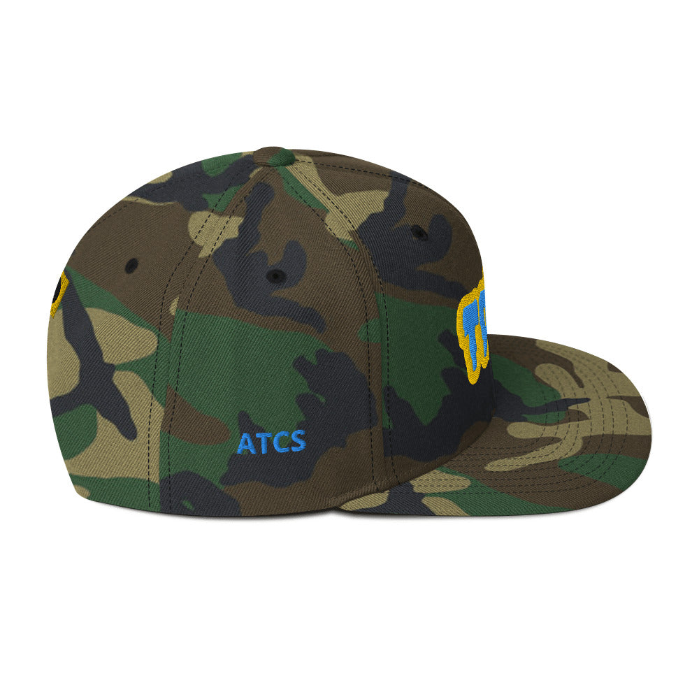 Tribe Blue and Yellow Snapback Hat