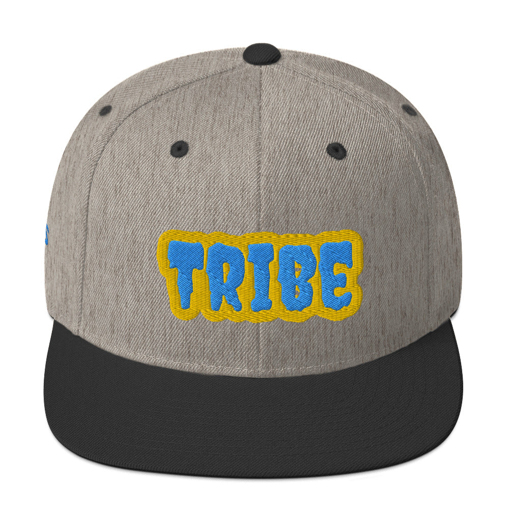 Tribe Blue and Yellow Snapback Hat