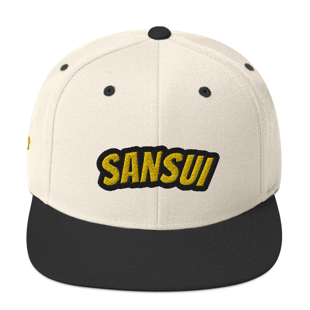 Original Black and Yellow Sansui Snapback Hat