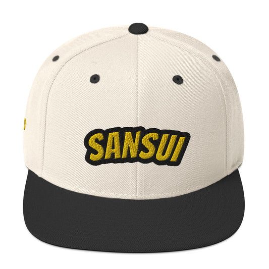 Original Black and Yellow Sansui Snapback Hat