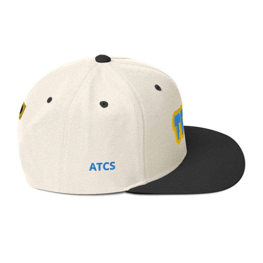 Tribe Blue and Yellow Snapback Hat