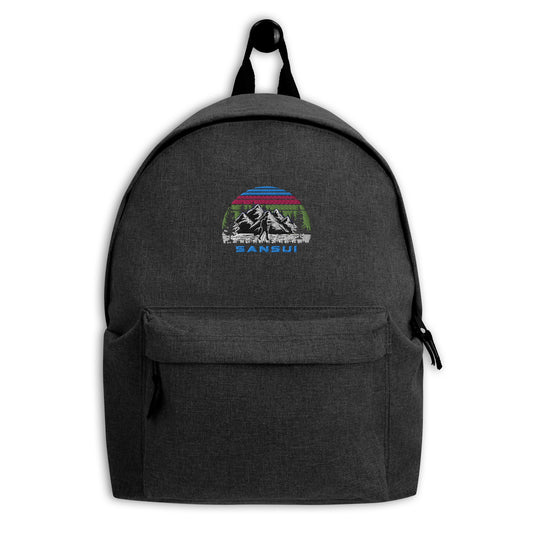 Sansui Views Embroidered Backpack