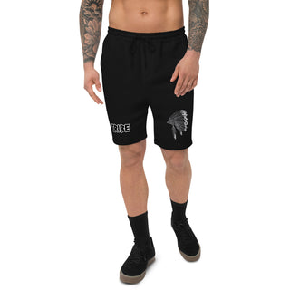 Tribe with Headdress Men's Fleece Shorts