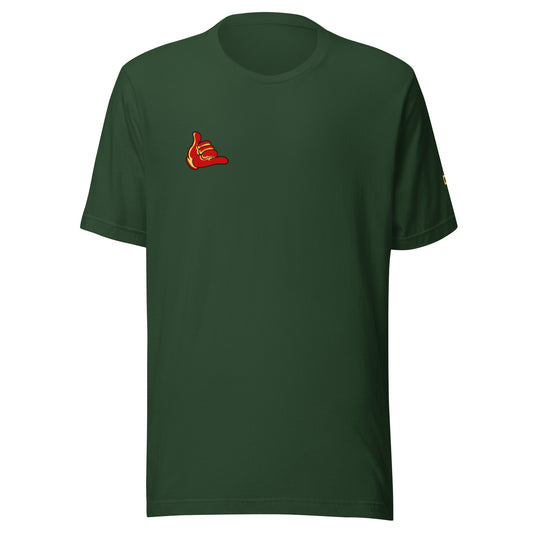 Be The Light Unisex t-shirt Red/Yellow
