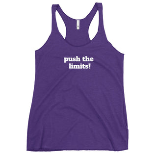 Push The Limits! Women's Racerback Tank