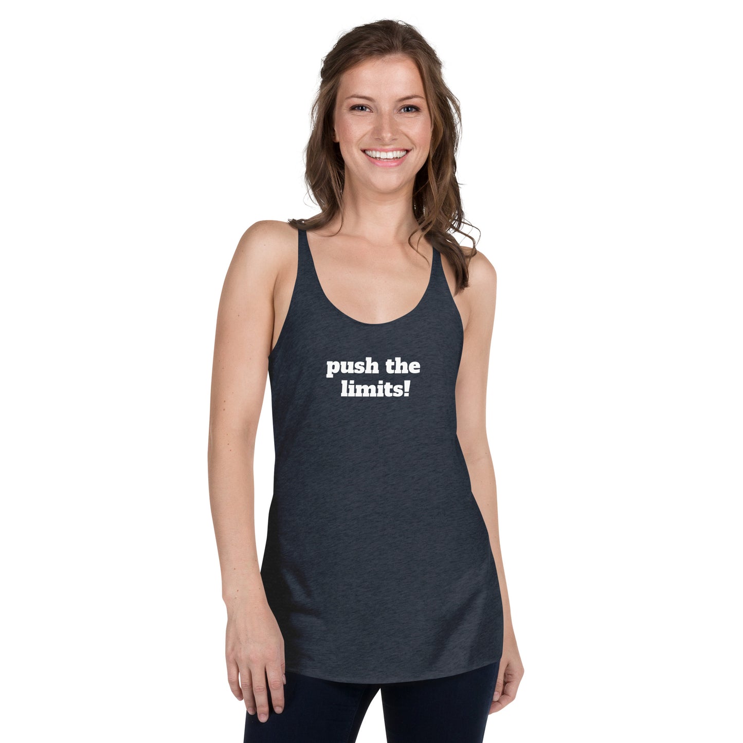 Push The Limits! Women's Racerback Tank